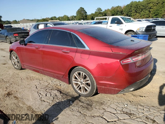 2014 Lincoln MKZ with VIN 3LN6L2GK7ER818543, listed as a Copart auction lot 75825734 with 210,272 mi miles and Salvage Title. Bid and sale history available at carsss.com. Image 2.