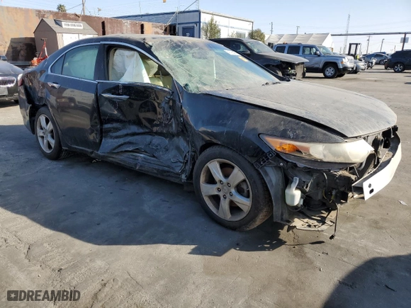 2013 Acura TSX with VIN JH4CU2F42DC009163, listed as a Copart auction lot 41798455 with 152,332 mi miles and Salvage Title. Bid and sale history available at carsss.com. Image 4.