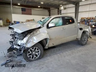 2015 GMC Canyon 4WD SLE with VIN 1GTG6BE36F1263317, listed as a Copart auction lot 53967805 with 129,590 mi miles and Salvage title. Bid and sale history available at DreamBid. Image 1.