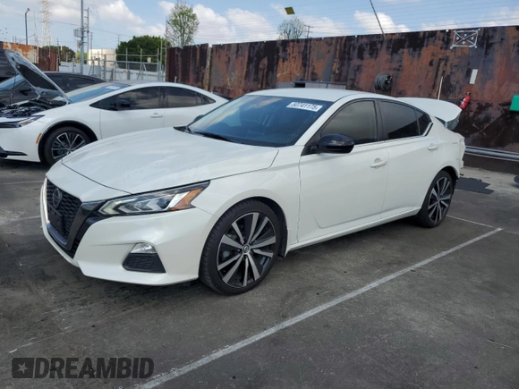 2022 Nissan Altima SR with VIN 1N4BL4CV8NN376184, listed as a Copart auction lot 50741175 with 48,923 mi miles and Salvage Title. Bid and sale history available at DreamBid. Image 1.