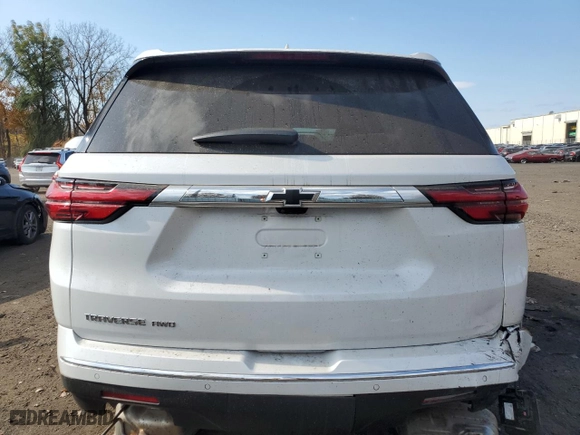 2023 Chevrolet Traverse High Country with VIN 1GNEVNKW3PJ325713, listed as a Copart auction lot 77444454 with 9,733 mi miles and Salvage Title. Bid and sale history available at carsss.com. Image 6.