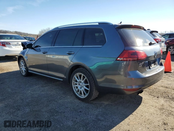 2016 Volkswagen Golf TSI S with VIN 3VWC17AU2GM518328, listed as a Copart auction lot 80071444 with Not Provided miles and Non Repairable. Bid and sale history available at DreamBid. Image 2.
