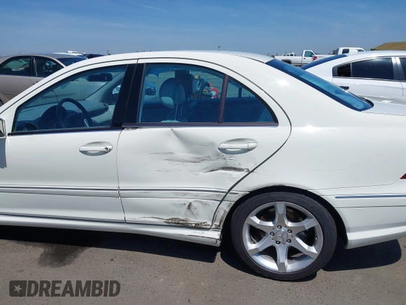 2007 Mercedes-Benz C 230 Sport with VIN WDBRF52H67F901742, listed as a IAAI auction lot 42135708 with 219,166 mi miles and . Bid and sale history available at DreamBid. Image 6.