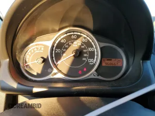 2014 Mazda 2 Sport with VIN JM1DE1KZ6E0184808, listed as a Copart auction lot 83399384 with 96,866 mi miles and Salvage Title. Bid and sale history available at carsss.com. Image 9.
