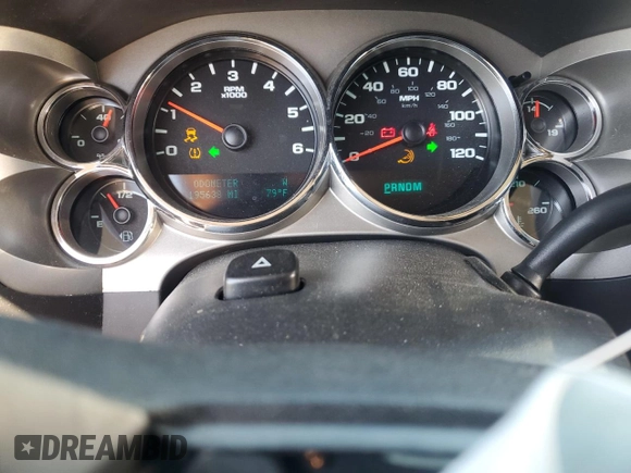 2012 GMC Sierra 1500 SLE with VIN 3GTP2VE73CG202214, listed as a Copart auction lot 57475435 with 195,638 mi miles and Salvage title. Bid and sale history available at DreamBid. Image 9.