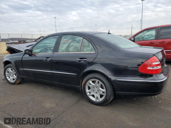 2004 Mercedes-Benz E-Class 3.2L with VIN WDBUF82J74X116313, listed as a Copart auction lot 43455195 with 0 mi miles and Salvage Title. Bid and sale history available at carsss.com. Image 2.