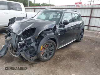 2022 MINI Countryman Cooper S with VIN WMZ83BR06N3N90333, listed as a IAAI auction lot 42629529 with 24,871 mi miles and . Bid and sale history available at DreamBid. Image 2.
