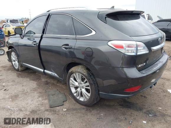 2010 Lexus RX 450h with VIN JTJBC1BA4A2400304, listed as a IAAI auction lot 41358277 with Not Provided miles and . Bid and sale history available at DreamBid. Image 3.