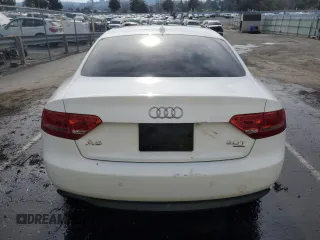 2011 Audi A5 Premium Plus with VIN WAULFAFR1BA037172, listed as a Copart auction lot 46600295 with 89,302 mi miles and Clean title. Bid and sale history available at DreamBid. Image 6.