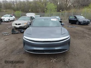 2023 Lucid Air Pure with VIN 50EA1PFA5PA007794, listed as a IAAI auction lot 42113156 with 5,052 mi miles. Bid and sale history available at carsss.com. Image 13.