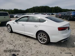 2020 Audi A5 Sportback Premium with VIN WAUANCF51LA008050, listed as a Copart auction lot 68305083 with 56,398 mi miles. Bid and sale history available at carsss.com. Image 2.
