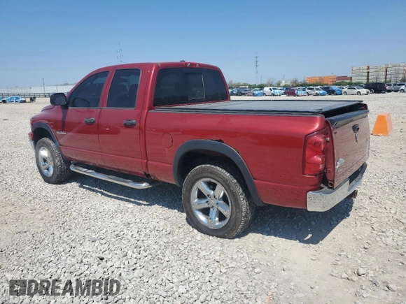 2008 Dodge 1500 SLT with VIN 1D7HU18N98S524296, listed as a Copart auction lot 54044495 with 153,426 mi miles and Salvage Title. Bid and sale history available at carsss.com. Image 2.