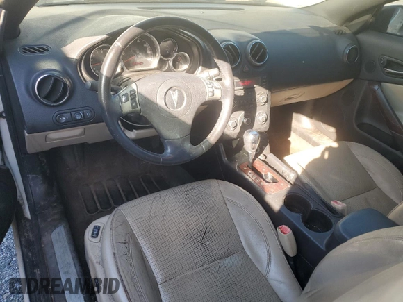 2007 Pontiac G6 GT with VIN 1G2ZH35N774262949, listed as a Copart auction lot 54159805 with 191,722 mi miles and Salvage title. Bid and sale history available at DreamBid. Image 8.