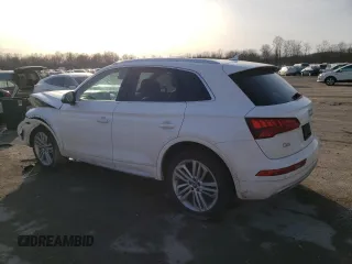 2018 Audi Q5 Premium Plus with VIN WA1BNAFY2J2235819, listed as a Copart auction lot 73505532 with 36,593 mi miles. Bid and sale history available at carsss.com. Image 2.