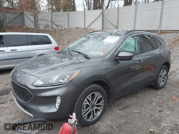 2021 Ford Escape SEL with VIN 1FMCU9H96MUA04542, listed as a IAAI auction lot 41827921 with 17,101 mi miles and . Bid and sale history available at DreamBid. Image 18.
