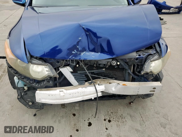2009 Acura TSX with VIN JH4CU26629C028370, listed as a Copart auction lot 47500185 with 0 mi miles and Salvage Title. Bid and sale history available at carsss.com. Image 11.