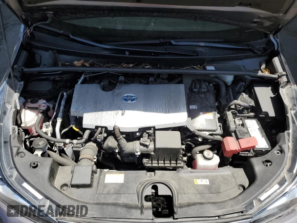 2022 Toyota Prius L Eco with VIN JTDKAMFUXN3174168, listed as a Copart auction lot 61052455 with 54,547 mi miles and Salvage title. Bid and sale history available at DreamBid. Image 11.