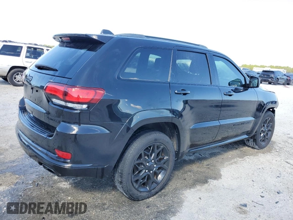2021 Jeep Grand Cherokee Limited with VIN 1C4RJEBG3MC785324, listed as a Copart auction lot 75812754 with 33,205 mi miles and Salvage title. Bid and sale history available at DreamBid. Image 3.
