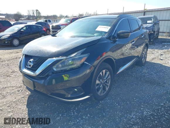 2018 Nissan Murano S with VIN 5N1AZ2MH7JN126104, listed as a IAAI auction lot 41318056 with 136,505 mi miles and . Bid and sale history available at DreamBid. Image 17.