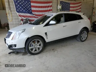 2011 Cadillac SRX Performance Collection with VIN 3GYFNBEY2BS580640, listed as a Copart auction lot 52812555 with 80,547 mi miles and Salvage Title. Bid and sale history available at carsss.com. Image 1.