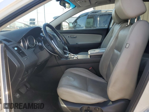 2015 Mazda CX-9 Touring with VIN JM3TB3CV3F0450497, listed as a Copart auction lot 53841845 with 124,550 mi miles and Salvage Title. Bid and sale history available at carsss.com. Image 7.