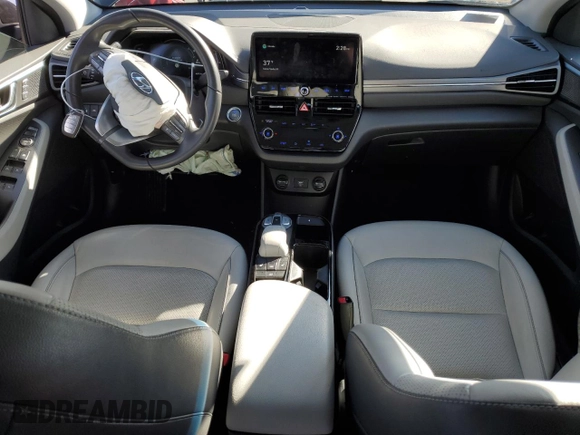 2021 Hyundai Ioniq Limited with VIN KMHC85LJ8MU082092, listed as a Copart auction lot 44924404 with 46,913 mi miles and . Bid and sale history available at DreamBid. Image 8.