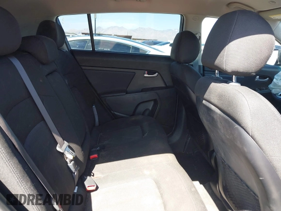 2012 Kia Sportage LX with VIN KNDPB3A2XC7274831, listed as a IAAI auction lot 41766816 with 50,235 mi miles. Bid and sale history available at carsss.com. Image 8.