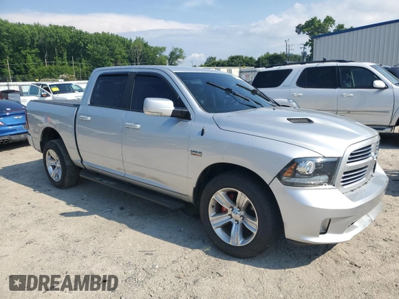 2016 Ram 1500 Sport with VIN 1C6RR6MT4GS100807, listed as a Copart auction lot 60121505 with 169,757 mi miles and Clean title. Bid and sale history available at DreamBid. Image 4.