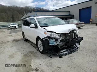 2016 Toyota Sienna LE with VIN 5TDJK3DC3GS131175, listed as a Copart auction lot 52520595 with 107,001 mi miles and Salvage Title. Bid and sale history available at carsss.com. Image 15.