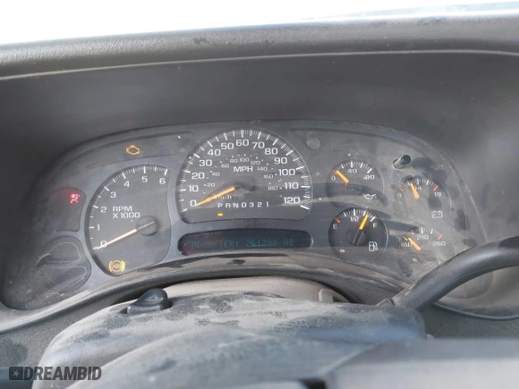 2006 Chevrolet Silverado 1500 Work Truck with VIN 3GCEC14XX6G152530, listed as a IAAI auction lot 41278198 with 261,282 mi miles. Bid and sale history available at carsss.com. Image 7.