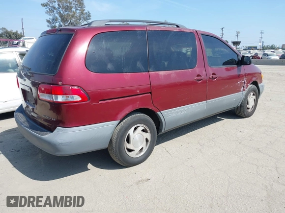 2001 Toyota Sienna LE z VIN 4T3ZF13C81U368893, wystawiony jako IAAI lot #42066467 z przebiegiem 137 727 mil mil oraz . Historia ofert i sprzedaży dostępna na DreamBid. Obrazek 4.