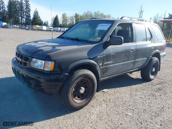 2000 Isuzu Rodeo with VIN 4S2DM58W8Y4348987, listed as a IAAI auction lot 42024517 with 286,400 mi miles. Bid and sale history available at carsss.com. Image 2.