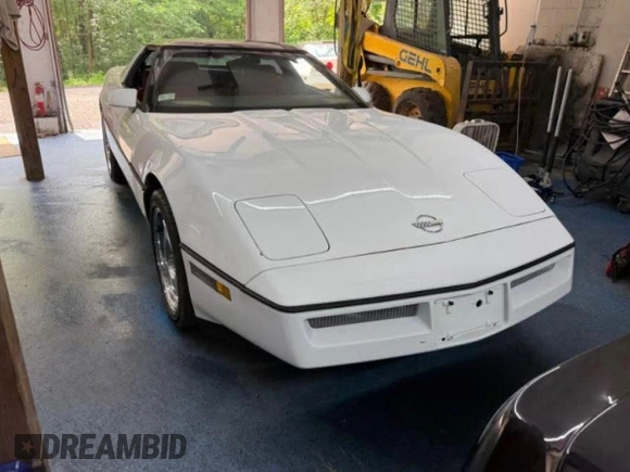 1989 Chevrolet Corvette z VIN 1G1YY2189K512420, wystawiony jako Copart lot #60937345 z przebiegiem 106 500 mil mil oraz Czysty tytuł • Clean title. Historia ofert i sprzedaży dostępna na DreamBid. Obrazek 1.