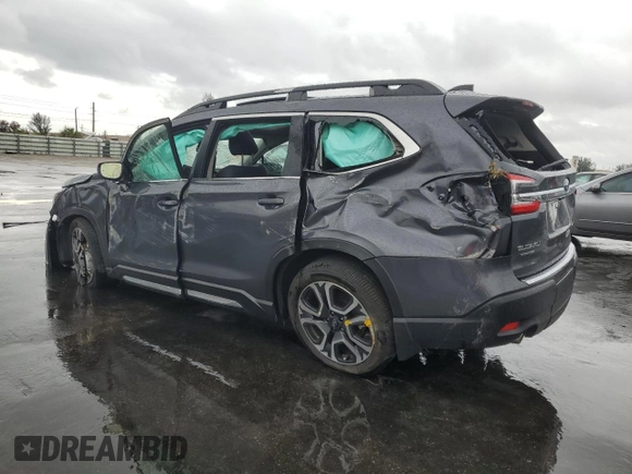 2024 Subaru Ascent Limited с VIN 4S4WMAUD8R3436460, выставлен на аукционе Copart как лот 52411215 с пробегом 11 650 миль миль и На запчасти • Non repairable. История ставок и продаж доступна на DreamBid. Изображение 2.