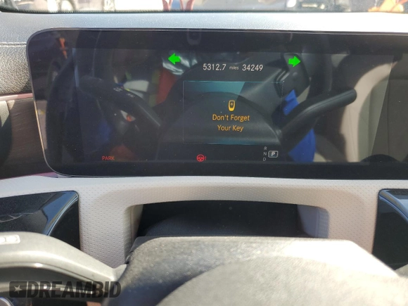2021 Mercedes-Benz CLA 250 with VIN W1K5J4GB3MN176301, listed as a Copart auction lot 42917924 with 34,249 mi miles and . Bid and sale history available at DreamBid. Image 9.