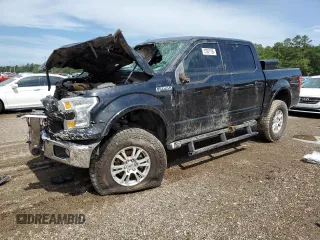 2017 Ford F-150 XL with VIN 1FTEW1EF7HFB53832, listed as a Copart auction lot 57627195 with Not provided miles and Salvage title. Bid and sale history available at DreamBid. Image 1.