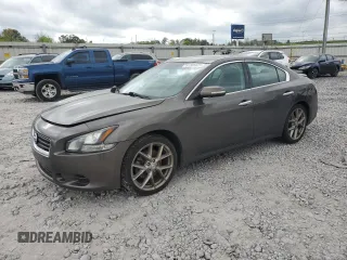 2013 Nissan Maxima S with VIN 1N4AA5AP9DC829329, listed as a Copart auction lot 51365825 with 120,326 mi miles and Salvage title. Bid and sale history available at DreamBid. Image 1.