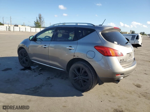 2009 Nissan Murano LE with VIN JN8AZ18W99W128535, listed as a Copart auction lot 42794145 with 0 mi miles and Clean Title. Bid and sale history available at carsss.com. Image 2.