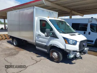 2023 Ford Transit z VIN 1FDBF6ZGXPKA14105, wystawiony jako IAAI lot #42317870 z przebiegiem 34 006 mil mil oraz . Historia ofert i sprzedaży dostępna na DreamBid. Obrazek 1.