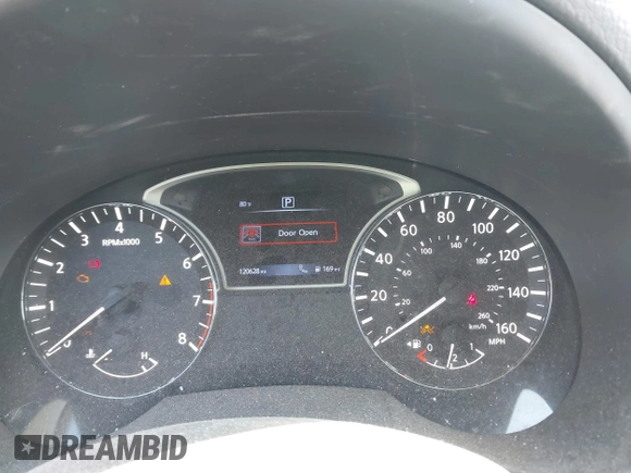 2018 Nissan Altima 2.5 SR with VIN 1N4AL3AP3JC127999, listed as a IAAI auction lot 42016201 with 120,628 mi miles. Bid and sale history available at carsss.com. Image 7.