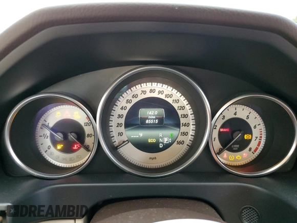 2014 Mercedes-Benz E 550 Sport with VIN WDDHF9BB8EB017179, listed as a Copart auction lot 85472684 with 85,515 mi miles and Salvage Title. Bid and sale history available at DreamBid. Image 9.