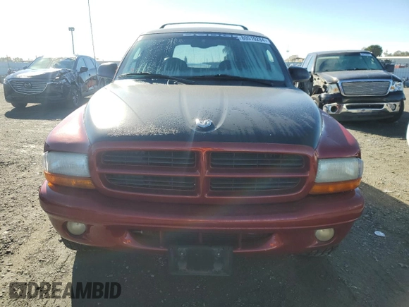 2001 Dodge Durango z VIN 1B4HS28Z61F579891, wystawiony jako Copart lot #80510284 z przebiegiem 186 180 mil mil oraz Czysty tytuł • Clean title. Historia ofert i sprzedaży dostępna na DreamBid. Obrazek 5.