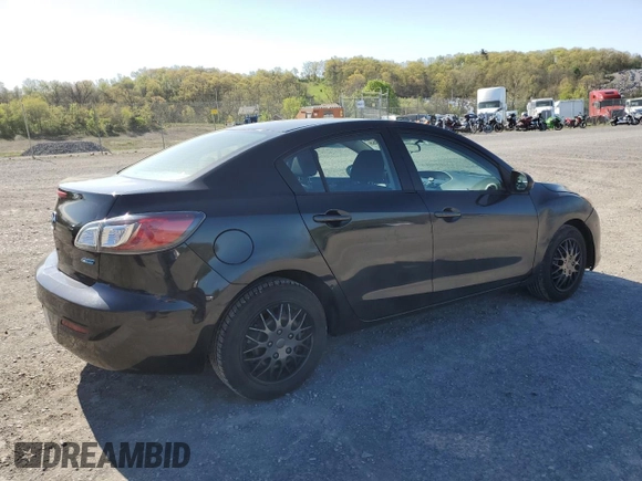 2013 Mazda Mazda3 i Sport with VIN JM1BL1UP5D1851420, listed as a Copart auction lot 54834355 with 174,014 mi miles and Salvage Title. Bid and sale history available at carsss.com. Image 3.