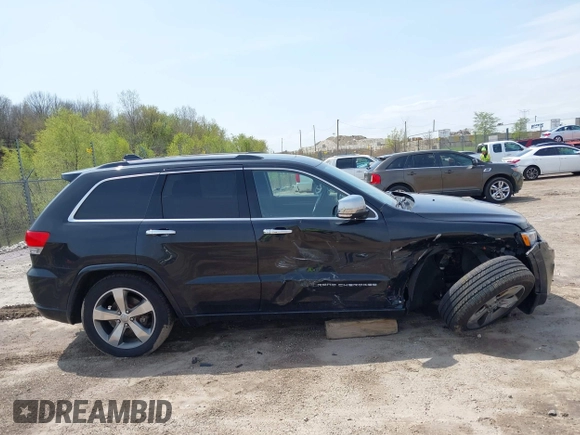 2016 Jeep Grand Cherokee Overland with VIN 1C4RJFCG5GC343752, listed as a IAAI auction lot 42138080 with 86,777 mi miles and . Bid and sale history available at DreamBid. Image 13.