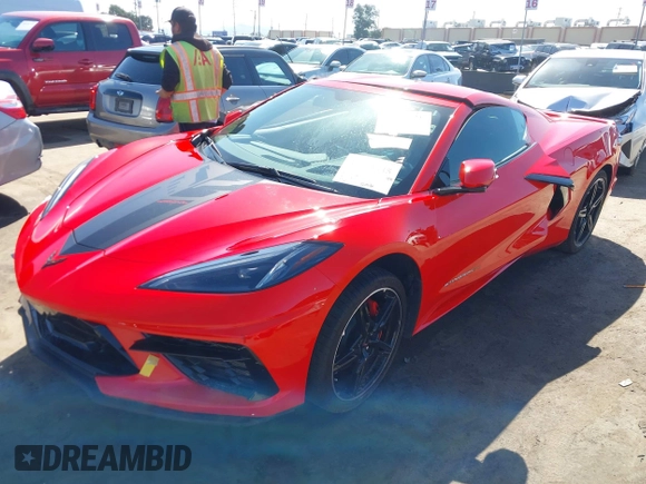 2023 Chevrolet Corvette 2LT with VIN 1G1YB2D46P5115407, listed as a IAAI auction lot 38910179 with 13,364 mi miles and . Bid and sale history available at DreamBid. Image 17.
