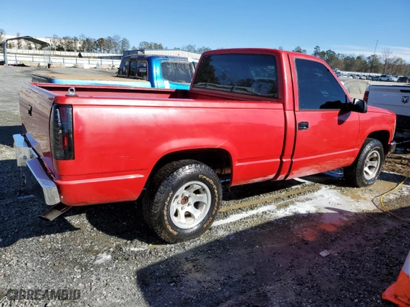 1992 Chevrolet C/K 1500 with VIN 1GBDC14K6NZ112612, listed as a Copart auction lot 80691774 with 248,412 mi miles and Salvage Title. Bid and sale history available at carsss.com. Image 3.