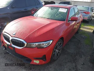 2021 BMW 3 Series 330e with VIN 3MW5P7J08M8B74884, listed as a IAAI auction lot 41587760 with 36,601 mi miles. Bid and sale history available at carsss.com. Image 19.