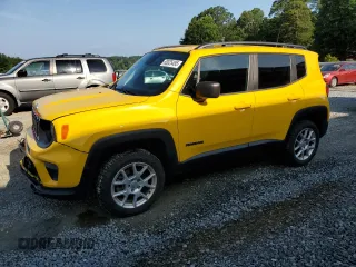 2019 Jeep Renegade Upland z VIN ZACNJBAB1KPJ75110, wystawiony jako Copart lot #60025495 z przebiegiem 91 344 mil mil oraz Szkoda całkowita • Salvage title. Historia ofert i sprzedaży dostępna na DreamBid. Obrazek 1.
