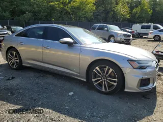 2022 Audi A6 Prestige with VIN WAUM2BF25NN054403, listed as a Copart auction lot 69355154 with 34,864 mi miles and Salvage Title. Bid and sale history available at carsss.com. Image 4.