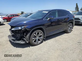 2020 Lexus RX 450h with VIN 2T2HGMDA5LC050679, listed as a Copart auction lot 58311525 with 51,377 mi miles and Salvage title. Bid and sale history available at DreamBid. Image 1.